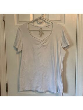 White Moda t-shirt size uk 22